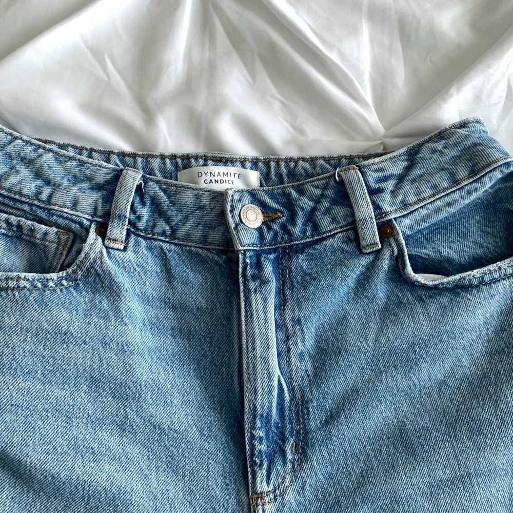 Dynamite Candice ripped jeans light blue wash - Picture 5 of 6